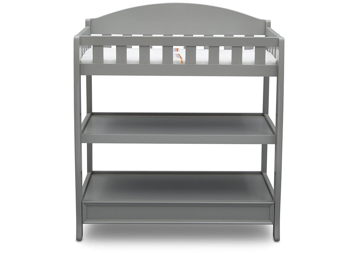 Infant Changing Table with Pad, Grey