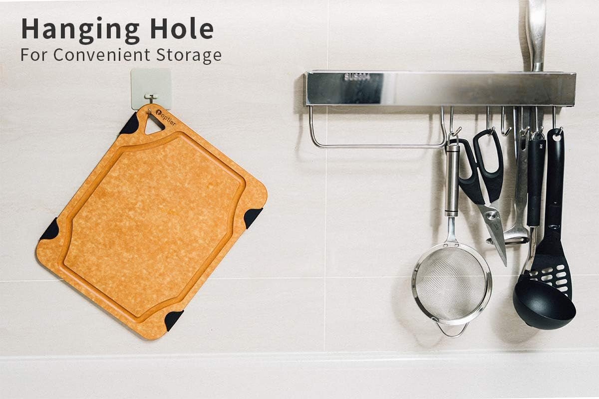 Wood Fiber Cutting Board, Dishwasher Safe, 11.5 x 9.25 Inch