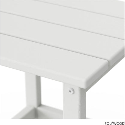Long Island 18" Side Table, White