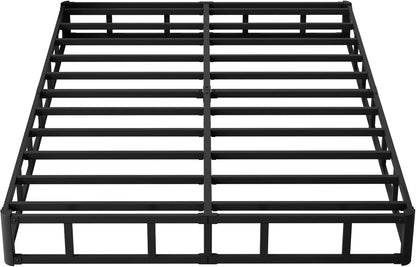 9 Inch Box Spring for Queen Bed, Heavy Duty Metal Box Spring Bed Base with Fabric Cover, Mattress Foundation, Easy Assembly, Noise Free, Black