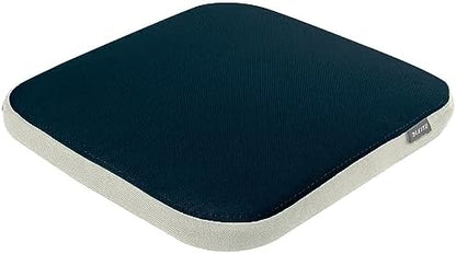 Leitz Ergo Active Wobble Cushion, Ergonomic Seat Cushion, Square Seat Pad for Improved Ergonomics, Seat Cushion for Office Chair with Velvet Grey Cover, 65400089