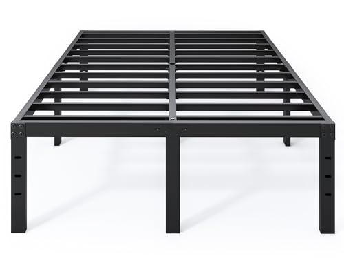 Full Size Bed Frame - 18 in Sturdy Platform Bed Frame Full