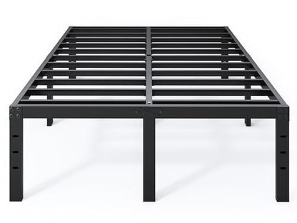 Full Size Bed Frame - 18 in Sturdy Platform Bed Frame Full