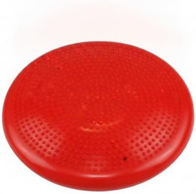 13 x 13 Inch Textured PVC Balance Cushion Stability Trainer for Active Seating and Floor Exercises