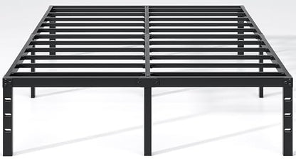 Metal Bed Frame,Full Size Bed Frame with Storage Space,18 Inch