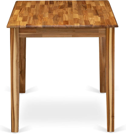 YAT-AWA-T Yarmouth Rectangle Modern Dining Table, 30X48 Inch, Walnut