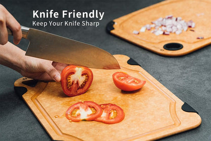 Wood Fiber Cutting Board, Dishwasher Safe, 11.5 x 9.25 Inch