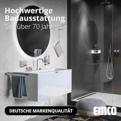 EMCO Trend 310mm Single Arm Fixed Chrome Standard Towel Rail