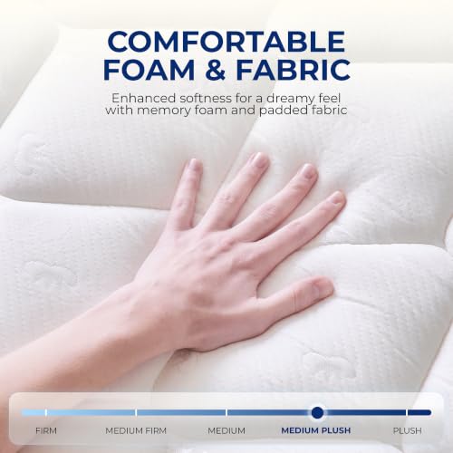 Full Size 10 Inch Hybrid Pocket Spring Mattress, Motion Isolation