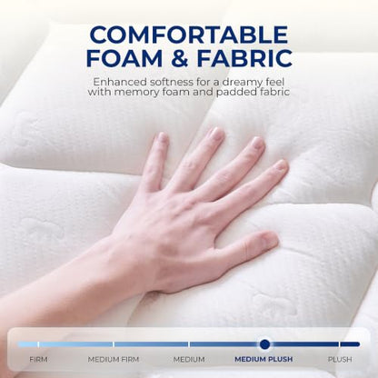 Full Size 10 Inch Hybrid Pocket Spring Mattress, Motion Isolation