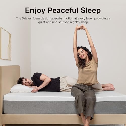 Bliss King Size Mattress, 12 Inch Gel Memory Foam King Mattress