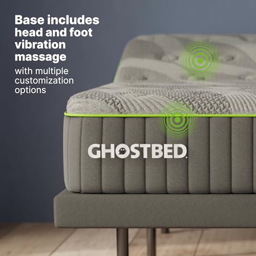 Adjustable Bed Frame Queen 14" Cooling Memory Foam Mattress - Adjustable Electric Bed Base with Zero Gravity and Massage - Queen Adjustable Base with Mattress