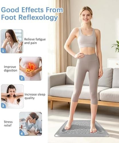 Foot Massage Acupressure Mat for Plantar Fasciitis Relief
