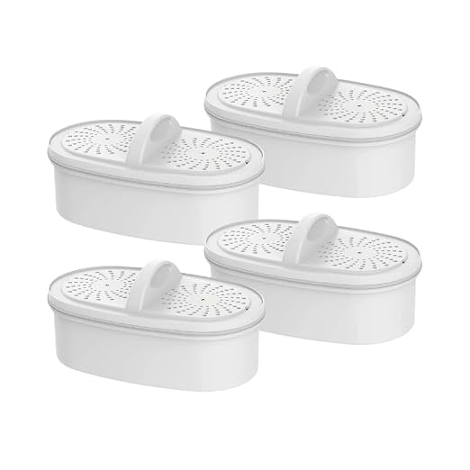 AQUA CREST PF-01A Water Filter Replacement for Waterdrop® Pitchers, 4 Pack | Replacement for Waterdrop® Pitcher and Dispenser, Reduces Lead, PFAS, PFOA/PFOS, Chlorine, Last Up to 3 Months or 200 Gallons
