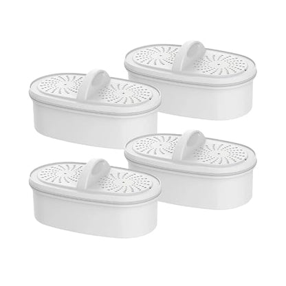 AQUA CREST PF-01A Water Filter Replacement for Waterdrop® Pitchers, 4 Pack | Replacement for Waterdrop® Pitcher and Dispenser, Reduces Lead, PFAS, PFOA/PFOS, Chlorine, Last Up to 3 Months or 200 Gallons
