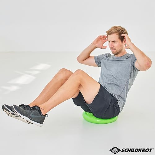 Schildkröt Balance Cushion, Green, Includes Hand Pump