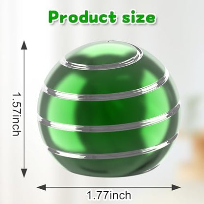 Kryfa 1.77in Kinetic Fidget Desk Toy, Anxiety Relief ADHD for Adults, Green