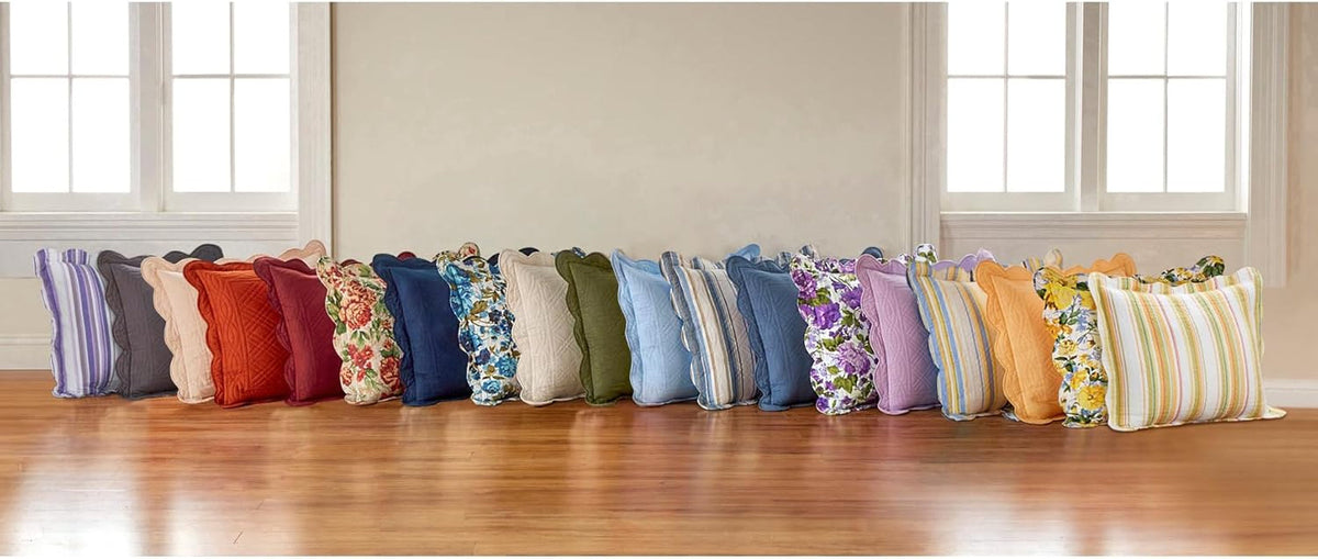 Cotton Florence Sham - King, Floral Multi