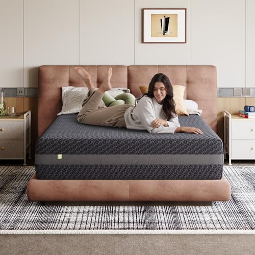 14 Inch King Size Gel Memory Foam Mattress for Body Contouring