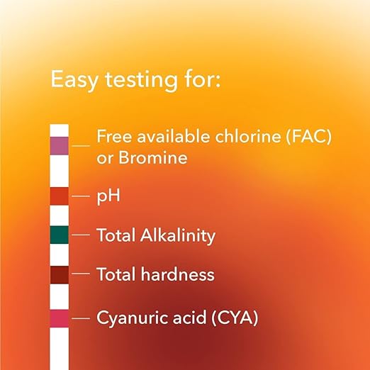 Leisure Time 45006A Spa & Hot Tub Test Strips for Chlorine and Bromine,(Pack of 12)