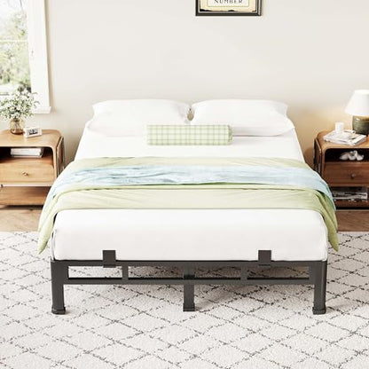 7 Inch Queen Bed Frame Double Layer 2 in 1 Platform with Round Corner