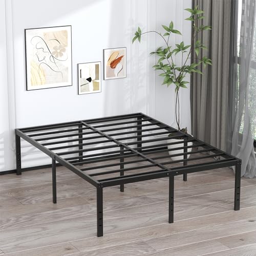 20 Inch King Bed Frame No Box Spring Needed