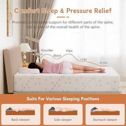 10 Inch King Memory Foam Mattress, Medium Firm Gel Foam Mattress