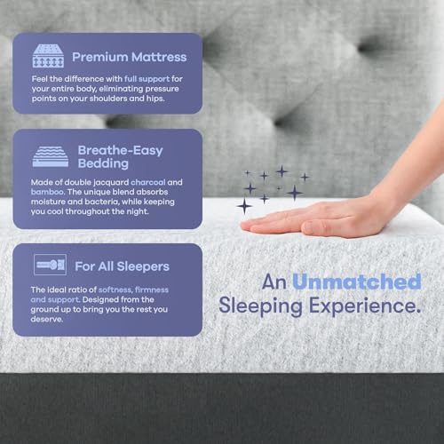 8 Inch RV Short Queen Mattress, Made in The USA, CertiPUR-US®, Oeko-Tex®, and Fiberglass-Free™ Certified Cooling Memory Foam Camper Bed - Firm