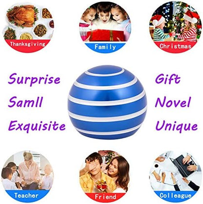 Desk-Kinetic-Toys Cool-Gadgets for Fidget: Cool-Stuff Thing Game Toy for Adult Teen Children Kid, Stress Relief Optical-Illusion Gifts for Office School Home Man Women Christmas Spinning 180 Seconds