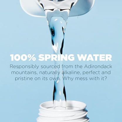 JUST Water - 100% Spring Water, Naturally Alkaline, 8.0 pH - Plant-Based, BPA Free, Sustainable and Fully Recyclable Boxed Water Bottle - Eco-Friendly - 1L / 33.8 Fl Oz (Pack of 6)