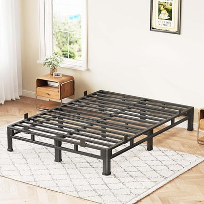 7 Inch Queen Bed Frame Double Layer 2 in 1 Platform with Round Corner