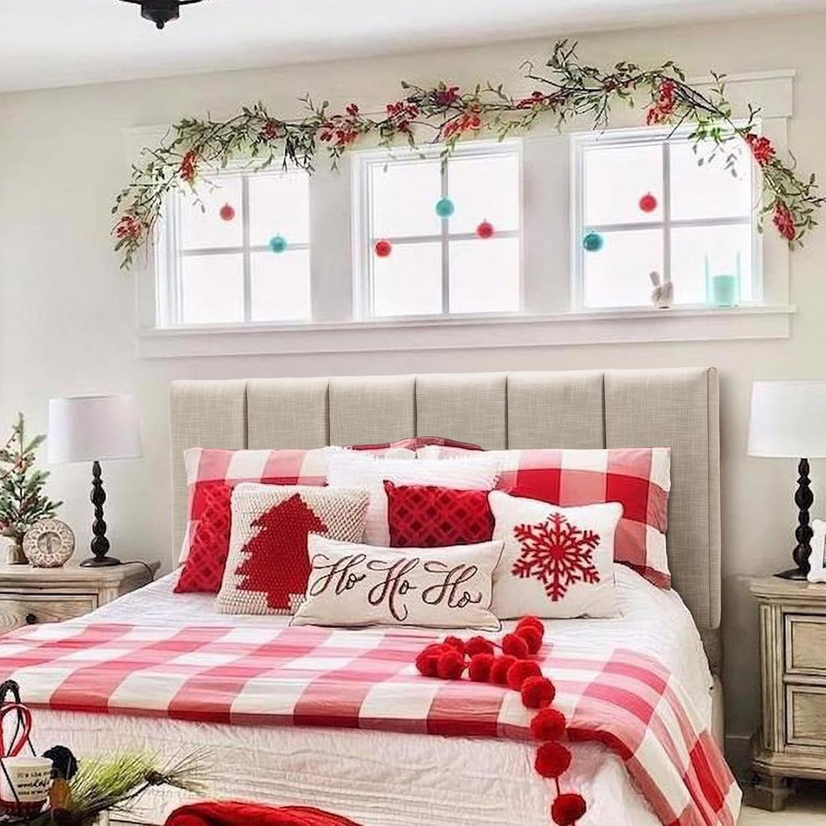 Upholstered Headboard Foldable King Size Headboards Eastern King/California King Linen Panel with Height Adjustments