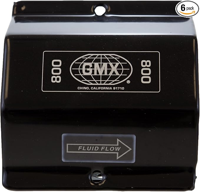 GMX 800 6 pcs Hard Water Softener, Magnetic Water & Fuel Conditioner for Home & Commercial Use, Drinking Shower Pool & Agriculture Hard Water Treatment, Natural Gas & LP Treatment, Maintenance Free