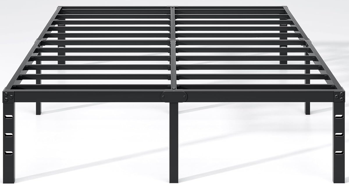Metal Bed Frame,Full Size Bed Frame with Storage Space,12 Inch