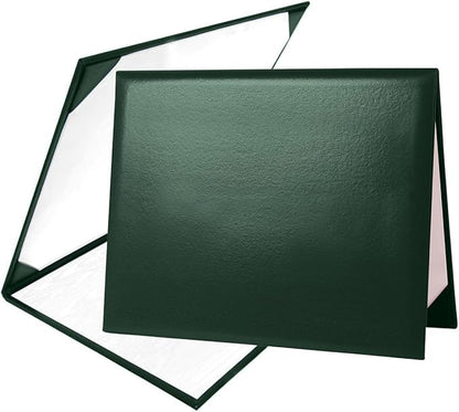 Diploma Cover 8.5” x11” Diploma Holder of Graduation Leatherette Padded Certificate（Tent Style),5-Pack