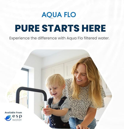 Aqua Flo 41407002 Carbon Block RO Filter, 5 Micron – Replacement for Platinum QCRO 4-Stage System, Quick-Change Cartridge for 2nd & 4th Stage, High-Performance Water Filtration