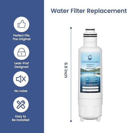 HX2019FR-A Water Filter Replacement, Compatible with Hisense HX2019FR-A, HX2019F-A, HRM260N6TSE, HRFD560SW, HRCD585BW, HRFD634BW, HRCD650BW, HRCD586TBWB and Mora MRM260N6TSE 3 Pack