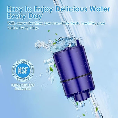 BREAUILL Faucet Water Filter Replacement for All Pur Systems - NSF Certified, Compatible with Pur RF-9999 - 6 Pack