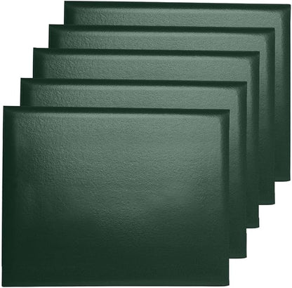 Diploma Cover 8.5” x11” Diploma Holder of Graduation Leatherette Padded Certificate（Tent Style),5-Pack