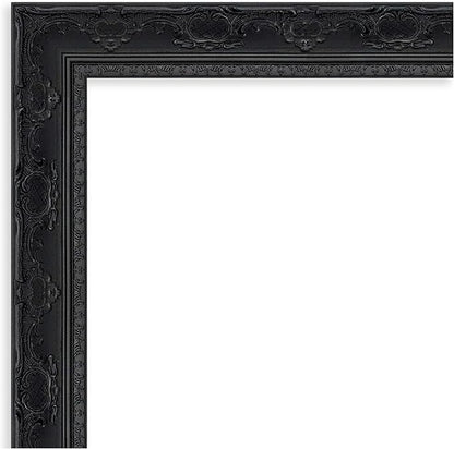 Amanti Art Black Framed Magnetic Board 16x22 Small Vision Board for use with Magnets, 100% Metal Sheet to Display Items as Office Decor or for Home Organization in mudroom, Kitchen or Kids Room