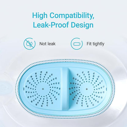 AQUA CREST PF-AL Alkaline Water Filter Replacement for Waterdrop® Pitchers | Replacement for Waterdrop® Pitcher and Dispenser & PF-AL Filter, Reduces PFOA/PFOS, Chlorine, Last Up to 100 Gallons, 3 Pack