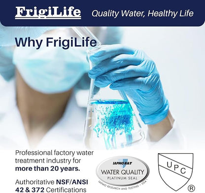 RWF5800A Refrigerator Water Filter Replacement for Frigidaire EPTWFU01 Pure Source Ultra II, Pure Source Ultra 2, EWF02, SCWFTCTO, CLCH128 GP006 DE022 and Pure Air Ultra 2 Air Filter 2 Combo