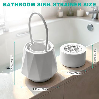 Bath Filter for Tub, Bathtub Water Filter 8-Stage, Bath Water Filter with 2 Pack Filters, Removes 90%+ Chlorine & Impurities, BPA Free, 2.5 GPM High Flow, 77°F-158°F for Skin & Hair Care