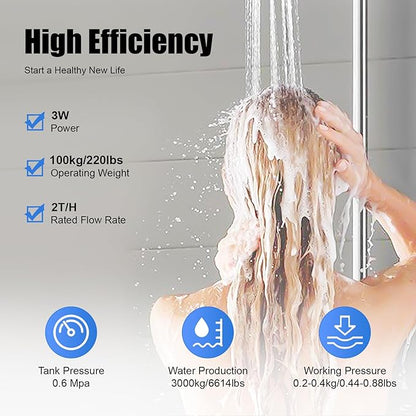 Digital Control Valve for Water Softeners, 5600xstst Time Type Water Softener for Improve Water Quality Filter Control Head for Soften & Purify Water, 3W, 110V