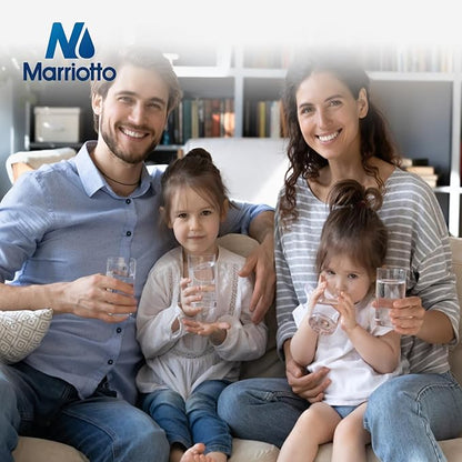 MARRIOTTO EPTWFU01 Water Filter Replacement, Compatible with EWF02, Pure Source Ultra II and Pure Air Ultra 2 Air Filter (1+1)