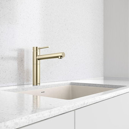 Blanco 527571 Alta II Bar Faucet - 1.5 GPM - Satin Gold