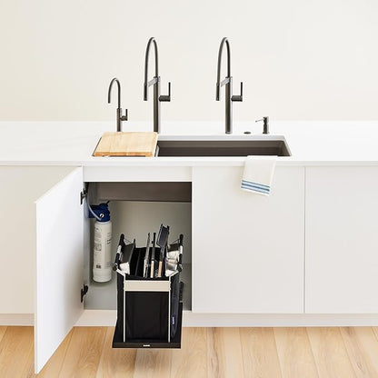 Blanco 527475 Culina II Pull-Down Semi-Pro Kitchen Faucet - 1.5 GPM - Satin Dark Steel