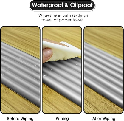 Soft Extra-Wide Edge Protector for Baby, 16.4ft Baby Proofing Edge Guards Padding Self-Adhesive Double Sided Tape, Safety Guards Proof Foam Padding for Sharp Edges, Table, Desk, Furniture Black