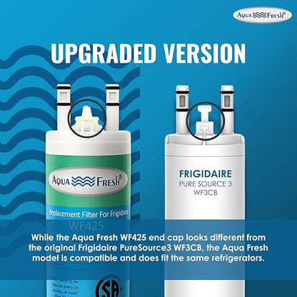 Aqua Fresh Replacement for WF3CB, PureSource 3, 706465, 242086201, 242086203, 242294501, 242069601, AP4567491, PS3412266, WF425 Refrigerator Water Filter