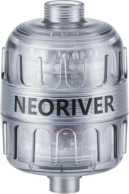 High Output Revitalizing Shower Filter - Reduces Dry Itchy Skin, Dandruff, Eczema, Softens Hard Water and Dramatically Improves The Condition of Your Skin, Hair and Nails